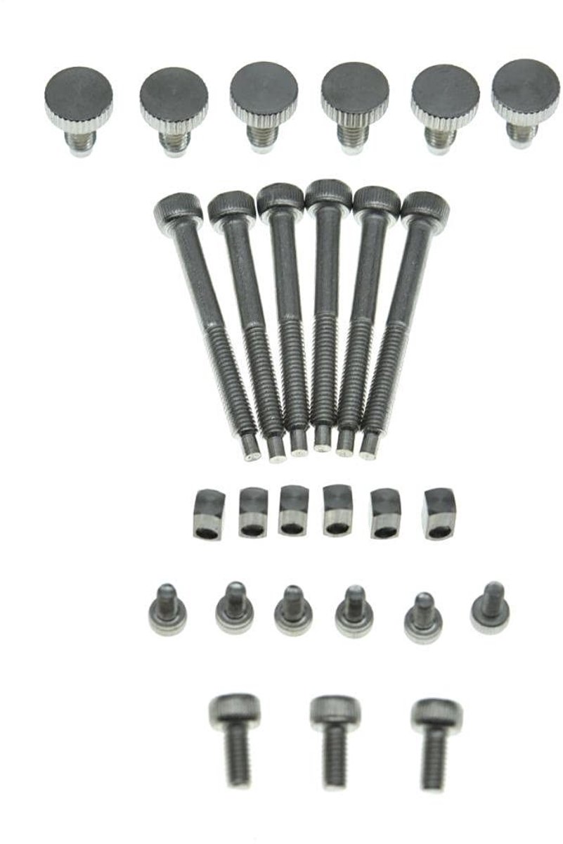 Solidchoice - RVS Tremolo Set met Locking Nut en String Lock