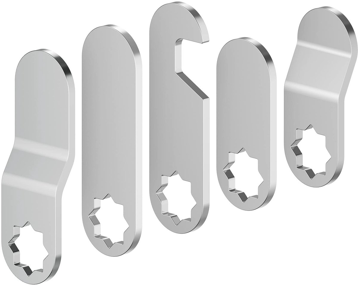 Solidchoice - Brievenbusslot Slotplaten 5 Stuks, Diverse Soorten voor Brievenbussen