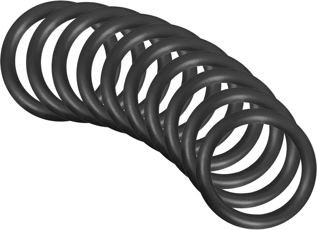 Solidchoice - Nitrilrubberen Afdichtingen 38mm x 28mm x 5mm - Set van 10 Stuks
