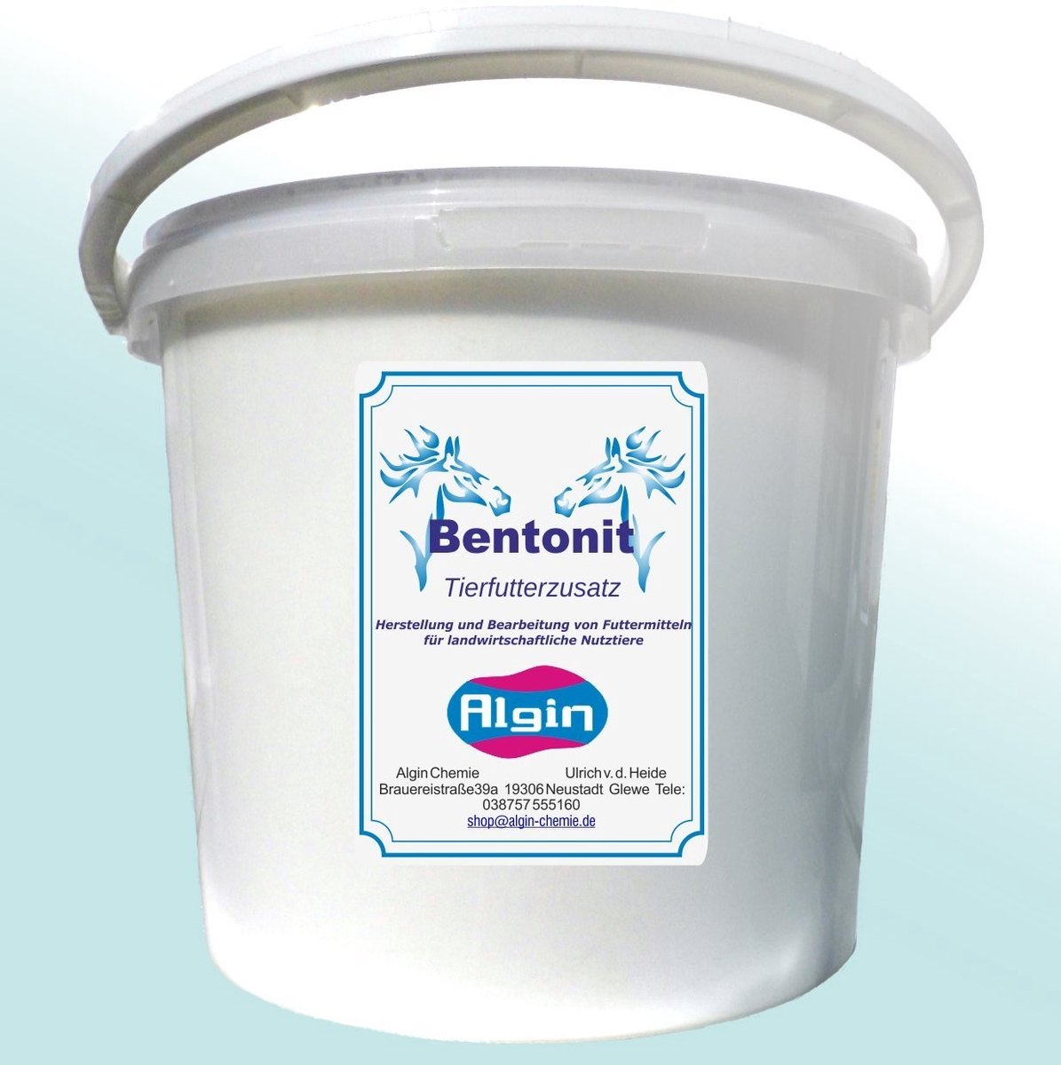 Solidchoice - Bentoniet Diervoederadditief in Emmer van 5 Liter