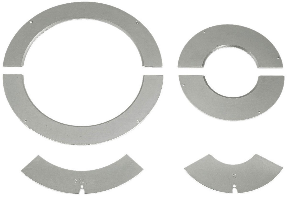 ROTHENBERGER Reductiespanset voor P250A, 225mm, 4 Halve Schalen - 55719