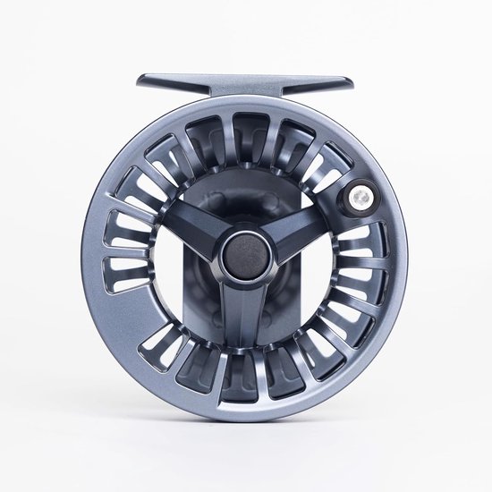 Raprance Fly Fishing Reel 7/8wt - CNC Aluminum Alloy, Ultra Light, Direct Change Side Button, for Freshwater/Salt - ShopVlot — afbeelding 5