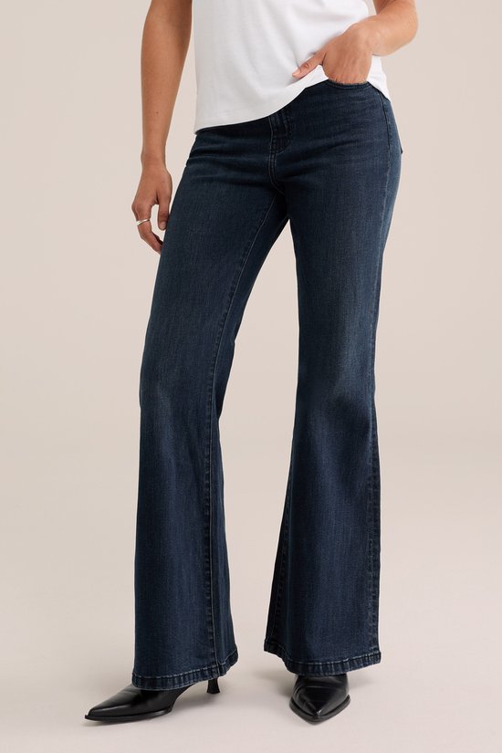 WE Fashion Dames super flared jeans