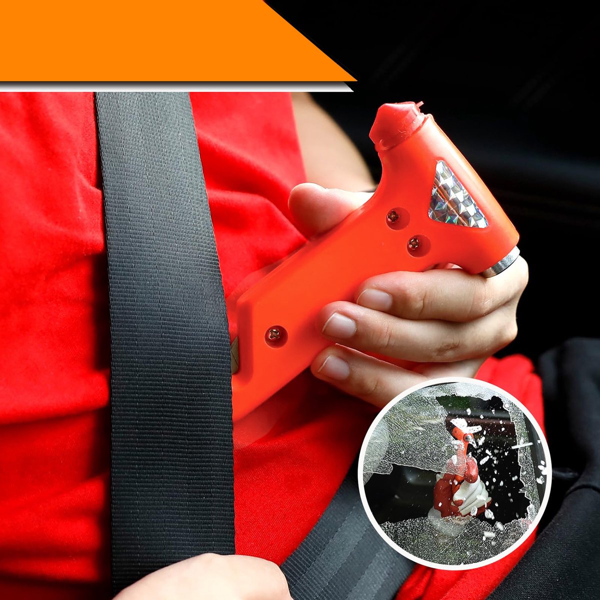 Autoveiligheidsset – EHBO-set voor in de auto - 10-delige set – foto 2