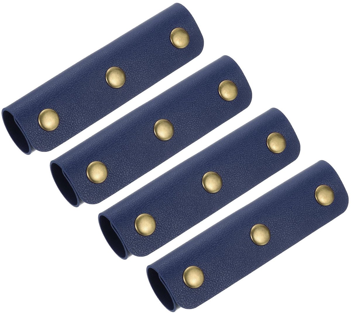 Solidchoice - PU-Lederen Handtas Greepafdekking, 4 Stuks