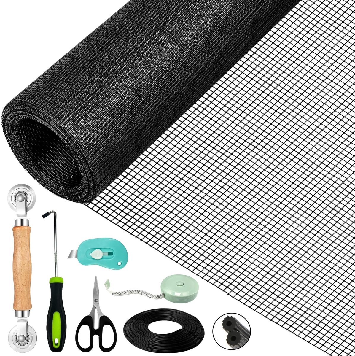 Solidchoice - Vliegenraam Reparatieset voor Ramen