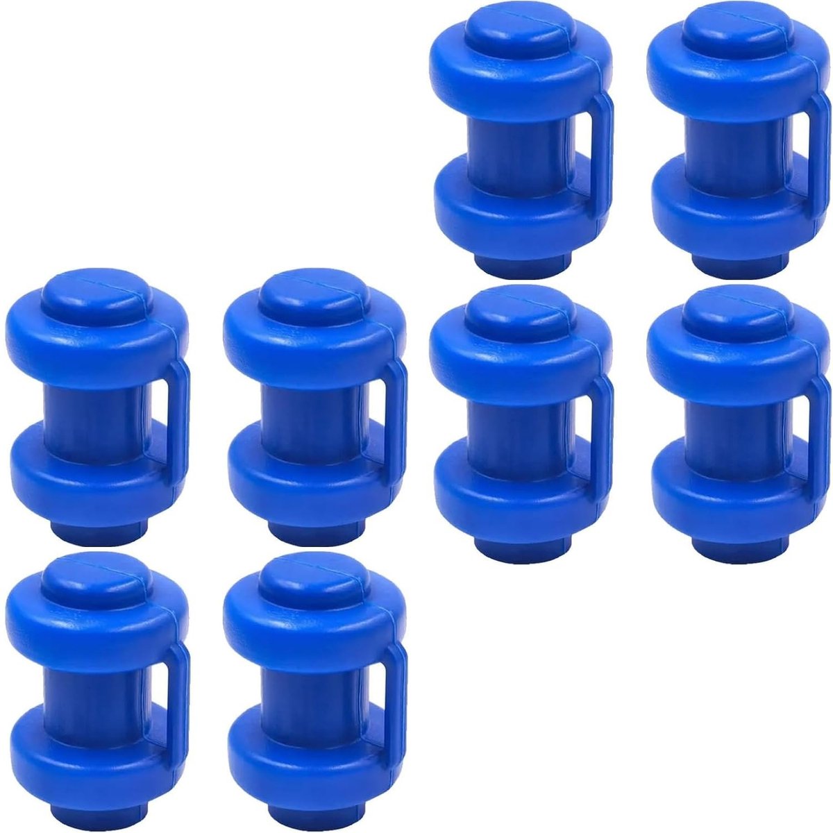 Solidchoice - 8 Stuks Trampoline Paaldoppen - Foam Pole Covers voor Trampolines