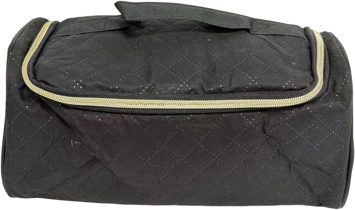 Reistas Haargereedschap - Opbergtas Stylingtools - Stylingtools Meenemen - Hittebestendig Materiaal - 34 x 16 x 5 cm - Zwart