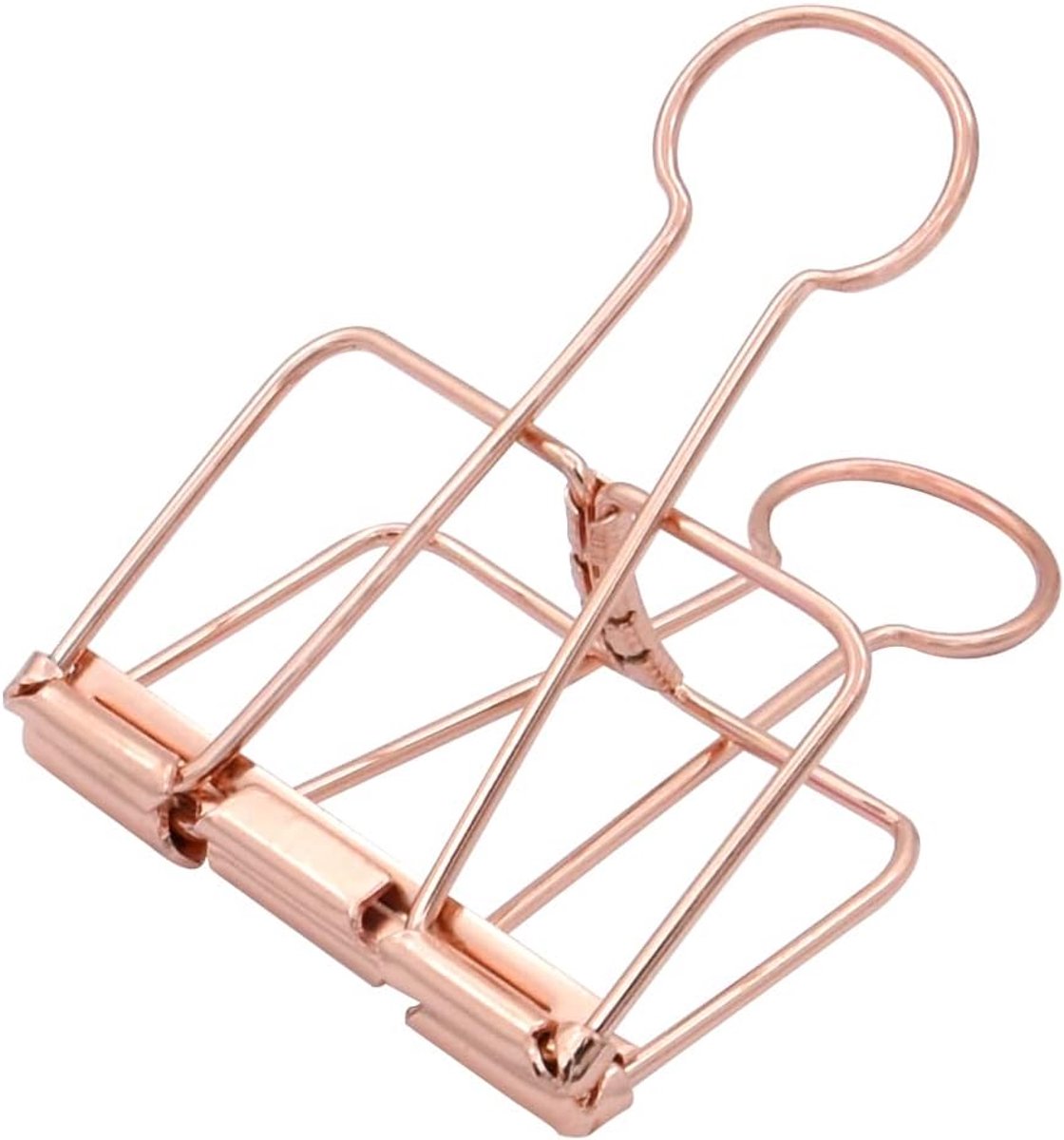 Extra large paper clips 51mm - rosegoud - 15 stuks - ideaal voor kantoor en school - SnelShoppen