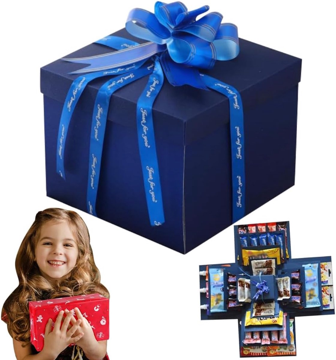 Surprise box 5 laags - creatieve DIY handgemaakte explosiebox - ideaal voor Valentijnsdag - SnelShoppen