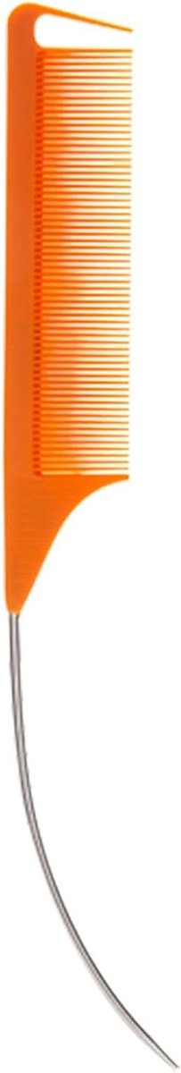 Staartkam - Haarstylingkam Kapperskam - Haar Stylen Volume - Antistatisch Koolstofvezel - 23 cm - Zwart