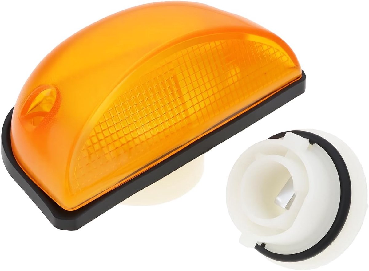SnelShoppen - EMSea Zij Indicator Lamp met Lamphouder Geschikt voor Daf Vrachtwagen/Truck LF45 LF55 - Vervangingsonderdeel - Hoogwaardige Kwaliteit