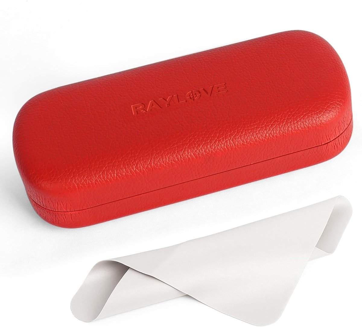 Bril etui - robuust PU leer - met schoonmaakdoek - ideaal voor reizen - ShopVlot
