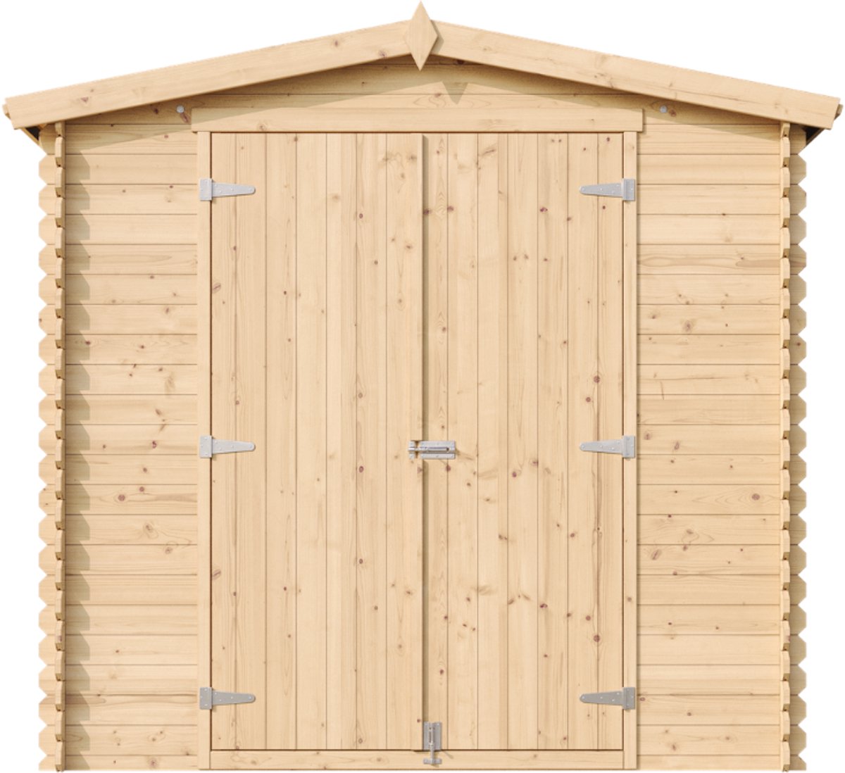 Timbela M369C1 - Houten tuinhuis - 4,33 m² - 226x236xH218 cm - zonder vloer