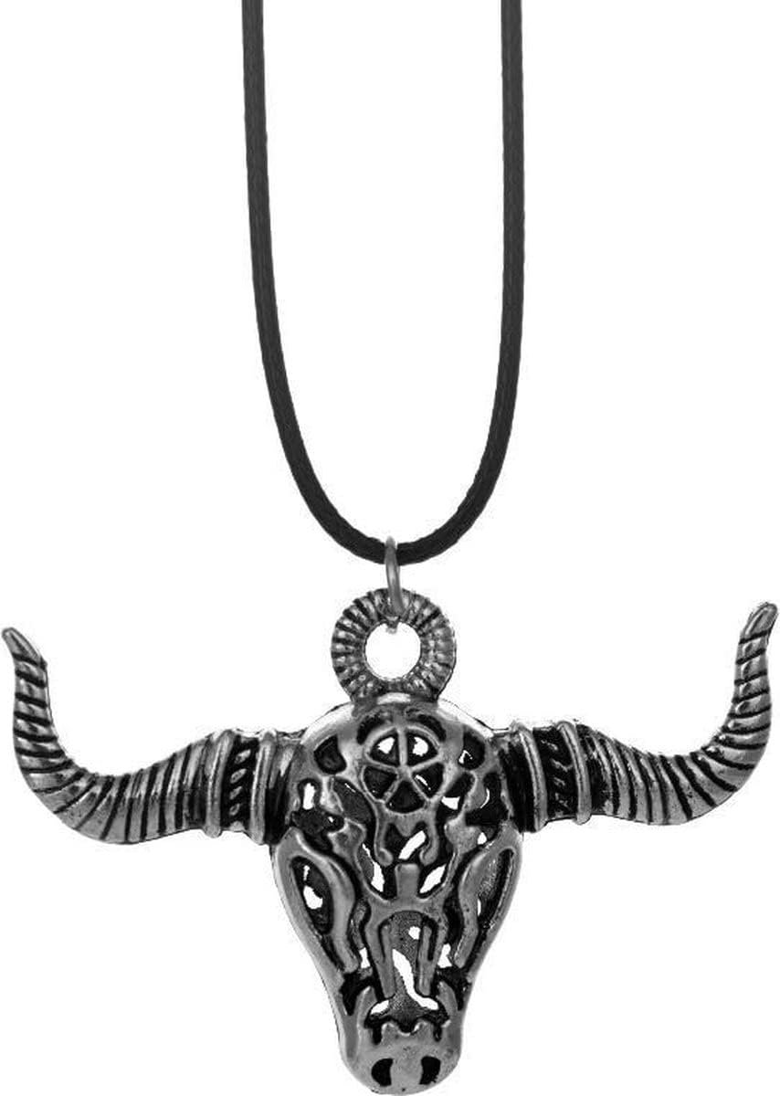 Raamhanger Stier - Hoogwaardige Keten - Spiegelhanger Auto - Voor een stoere uitstraling - ShopVlot