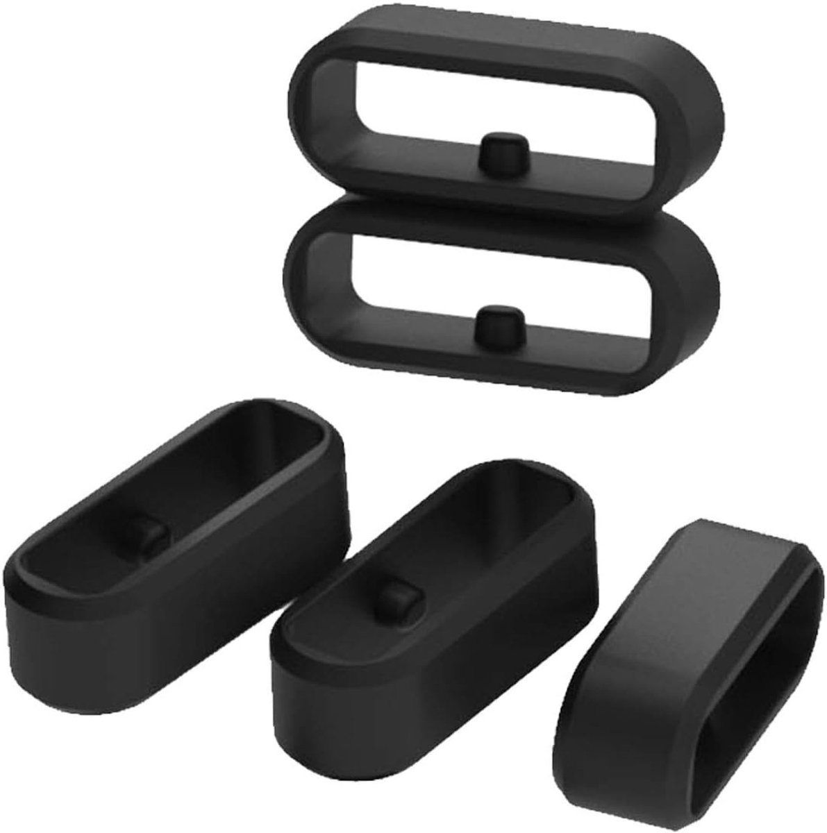 Vervangingsringen voor Garmin - 5-Pack - Silicone - Veilige bevestiging - Houdt je horloge stevig vast - ShopVlot