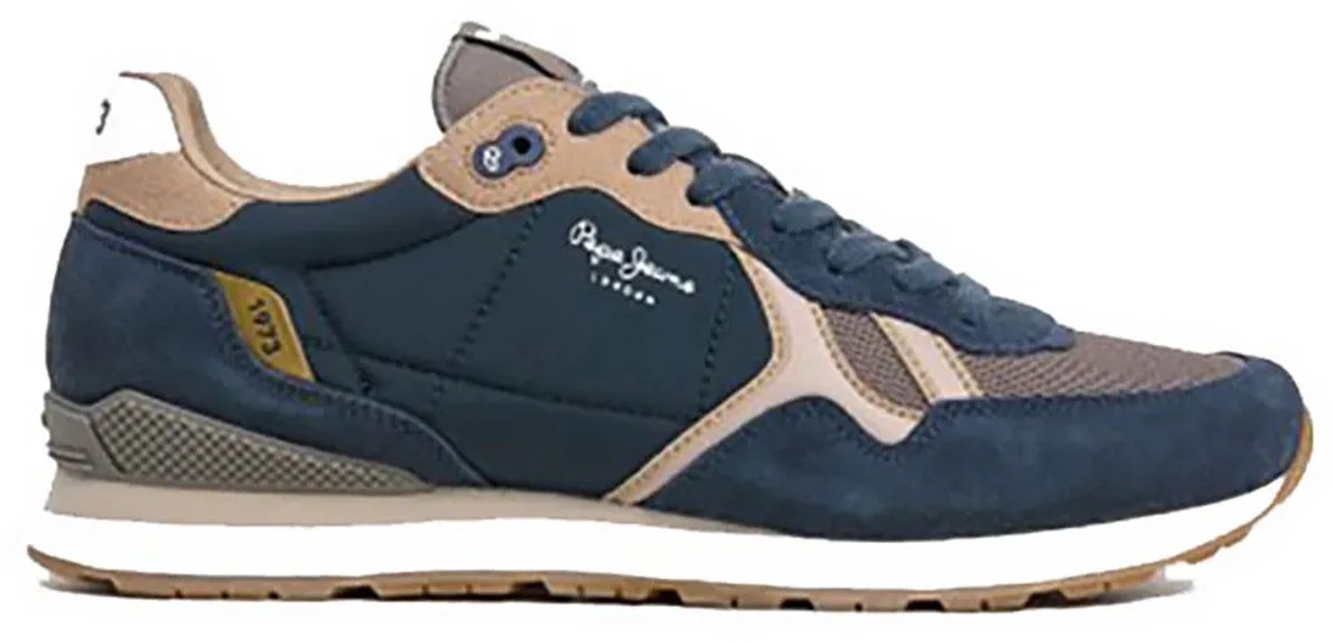Pepe Jeans Brit City Schoenen Blauw EU 44 Man