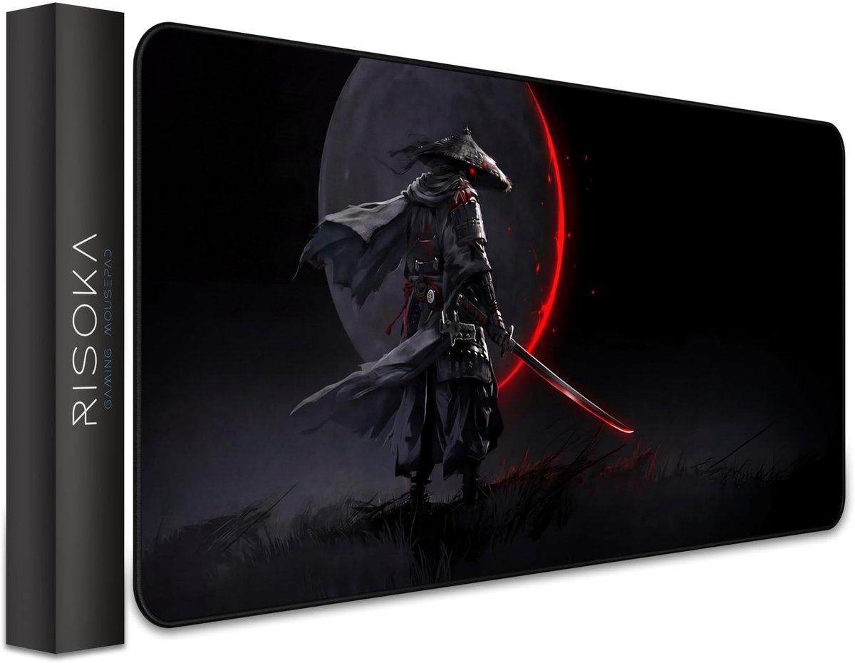 Muismat XXL 900x400 mm - Anime gaming - Antislip & waterafstotend - Voor gamers - ShopVlot