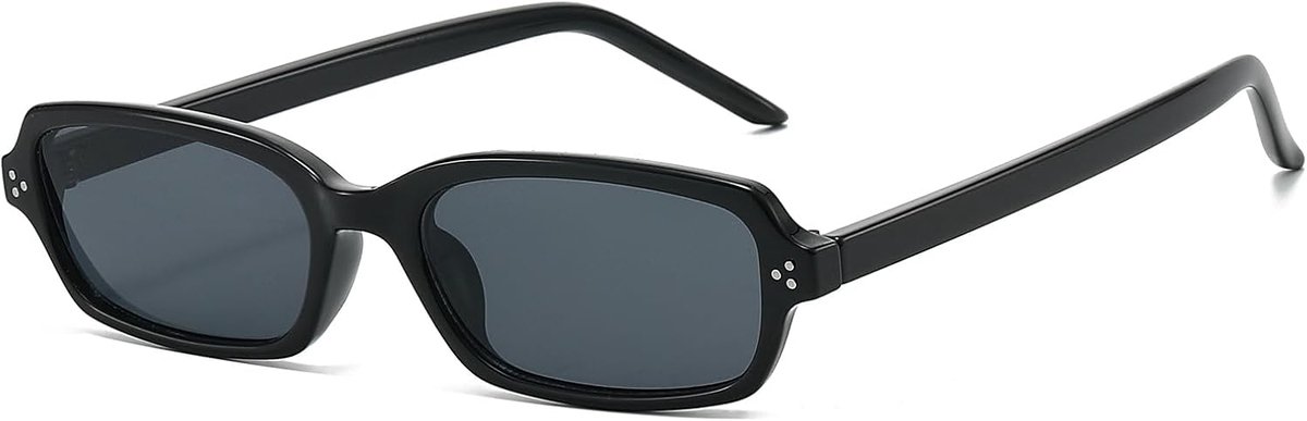 Rechthoekige zonnebril voor mannen en vrouwen - retro design - UV400 bescherming - trendy 90s look - ShopVlot