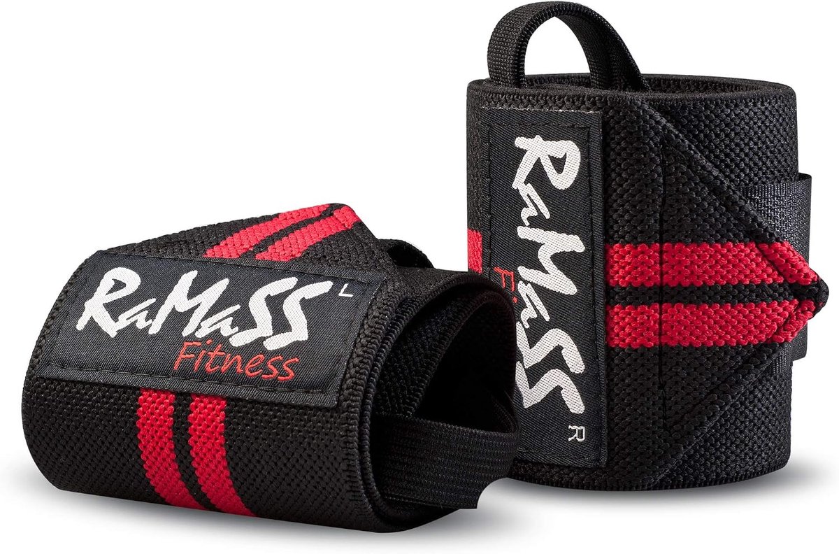 RAMASS Fitness Wristbands for Weightlifting, Gym, Calisthenics (PAIL) - ShopVlot
