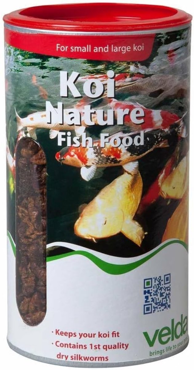Velda Koi Nature Fish Food - 400 g - 1250 ml - Fish food - ShopVlot