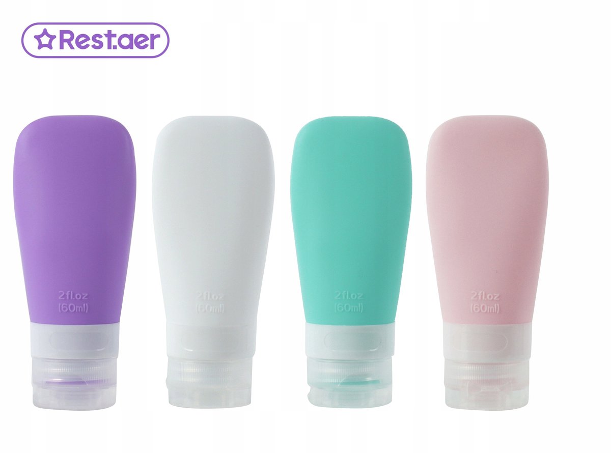 Siliconen Waaiervormige Container 60 ml - Praktisch voor cosmetica