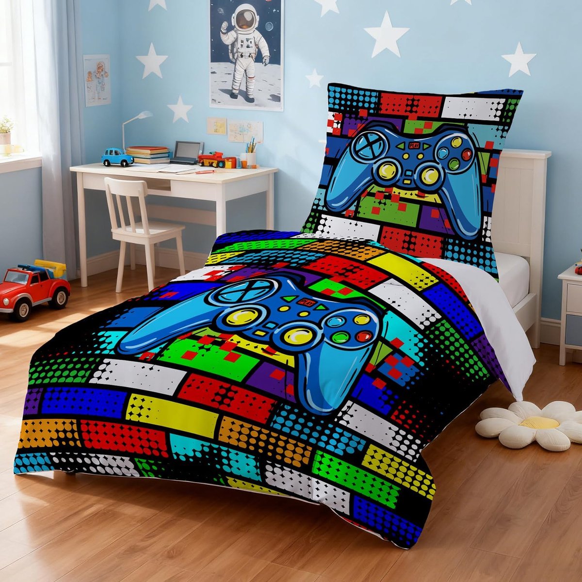 Duvet cover 140 x 200 cm, children's play - ShopVlot