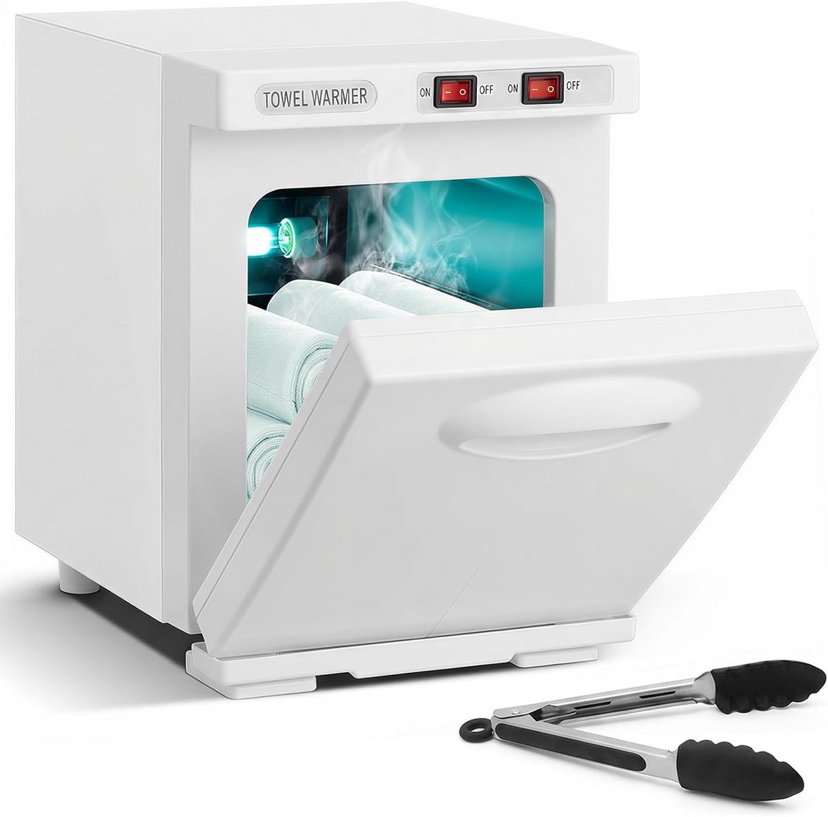 Handdoekwarmer elektrisch 5L - UV-sterilisatie - Snelle verwarming tot 80°C - Hygiënisch gebruikservaring - SnelShoppen