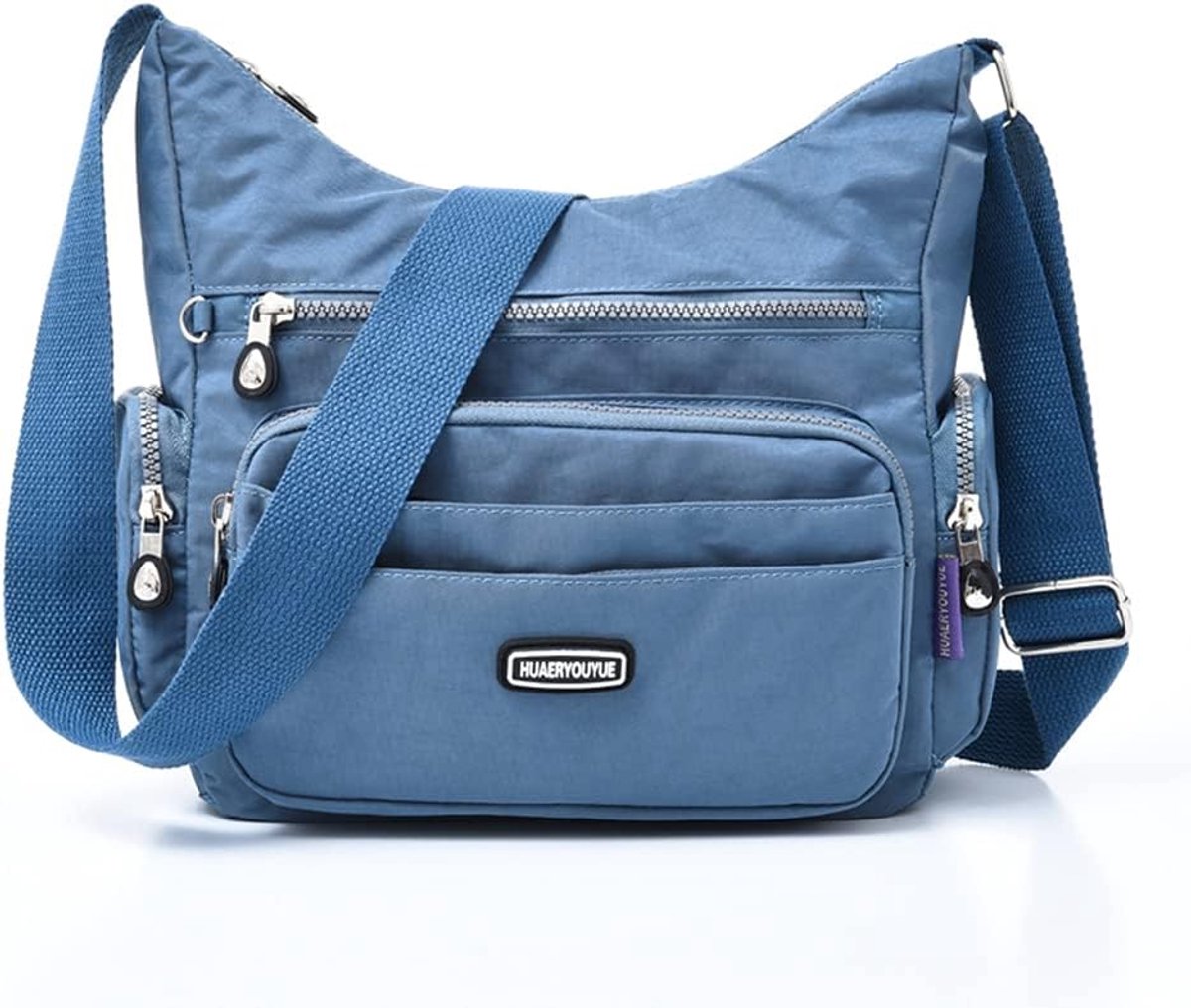Schoudertas Dames Waterdicht - Casual Crossbody Tas Met Meerdere Vakken - Ideaal Voor School En Reizen - SnelShoppen