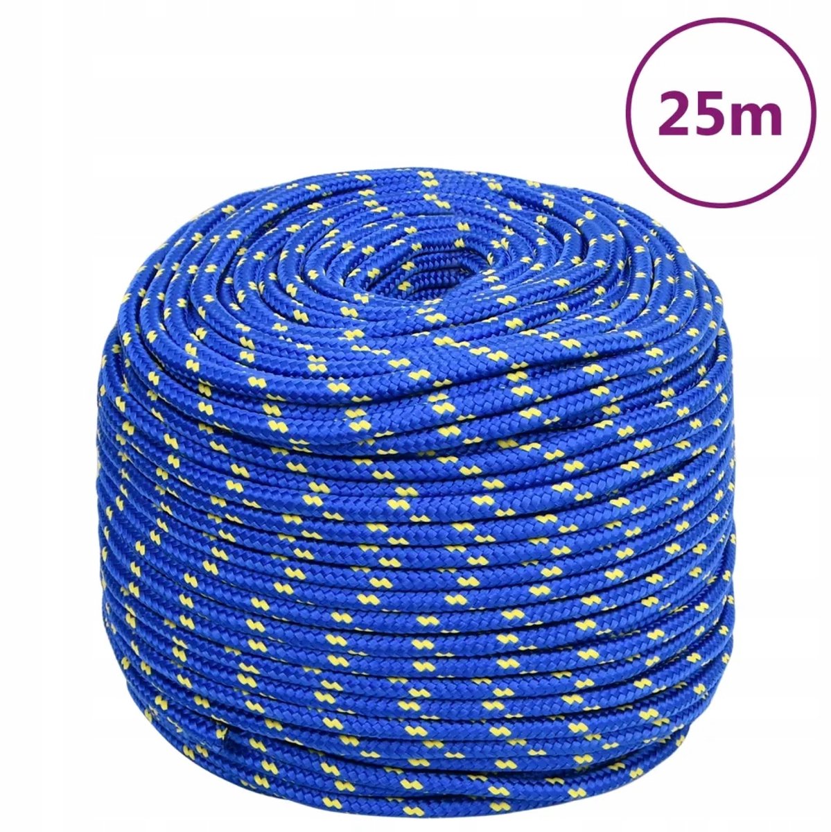 Blauw Polypropyleen Touw 8mm - 25m voor Watersport & Meer