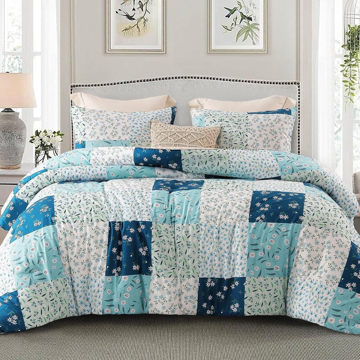 Dekbed 220 x 230 cm - ademend microfiber - 4 seizoenen - heerlijk zacht en comfortabel - ShopVlot