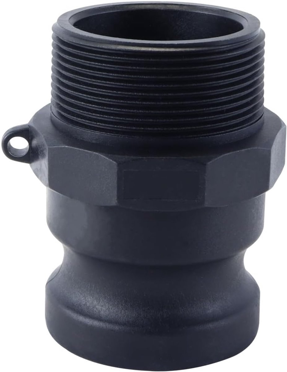 IBC water tank 2" camlock koppeling - type F - PP adapter - eenvoudig te installeren - SnelShoppen