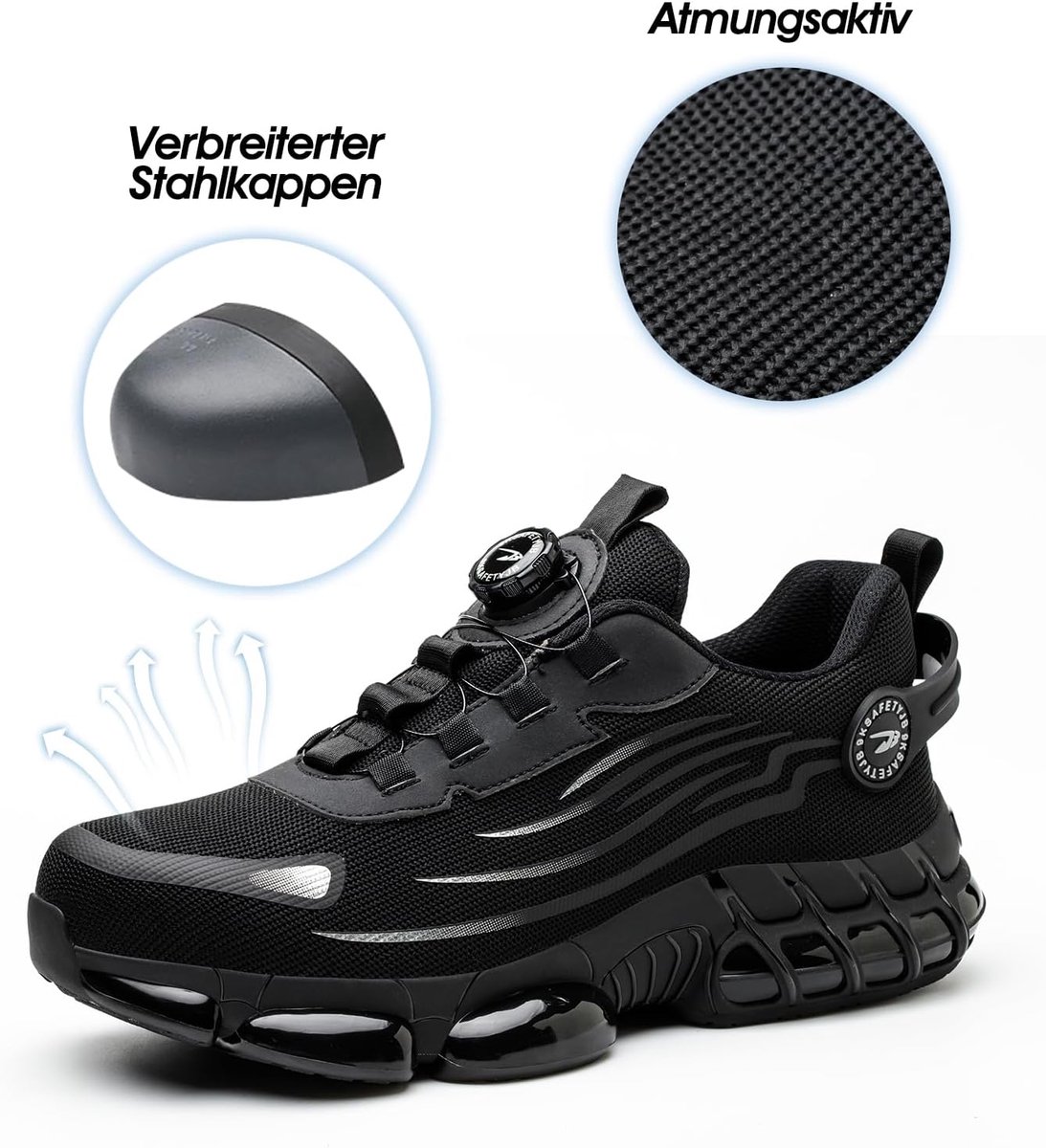 Veiligheidsschoenen heren dames 39 EU - Stalen neus - Sportief ademend - Anti-slip - SnelShoppen