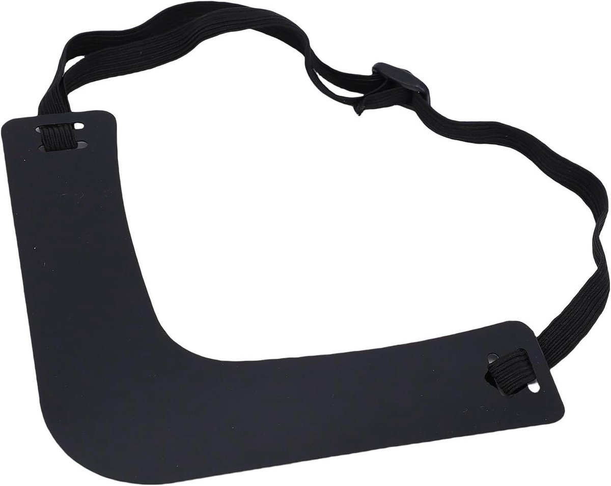 Baardvormingssjabloon - Baardtrimmer Gids - Baard Verzorgen - Handsfree Gebruik - 3 stuks - Zwart
