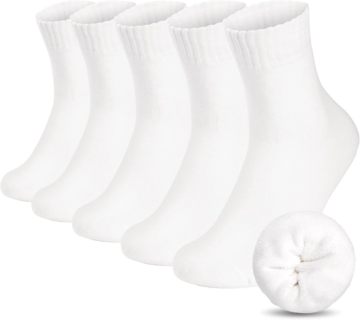 Sokken voor heren, katoen, multipack, comfortabele en dikke halfhoge sokken