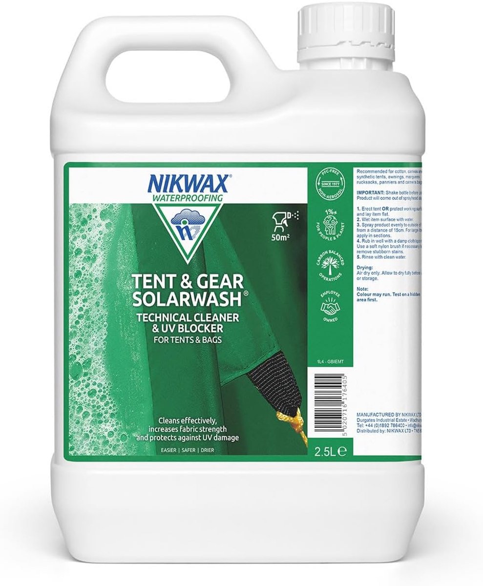 Tent reiniger en waterdicht spray - UV-bescherming - revitaliseert waterafstotend vermogen - SnelShoppen