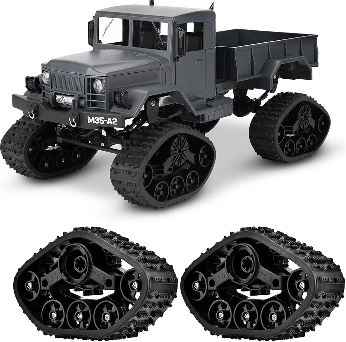 Wielen, duurzaam en redelijk design, 1/16 schaal RC militaire onderdelen, voor hobbyisten, militaire modellen en RC racen
