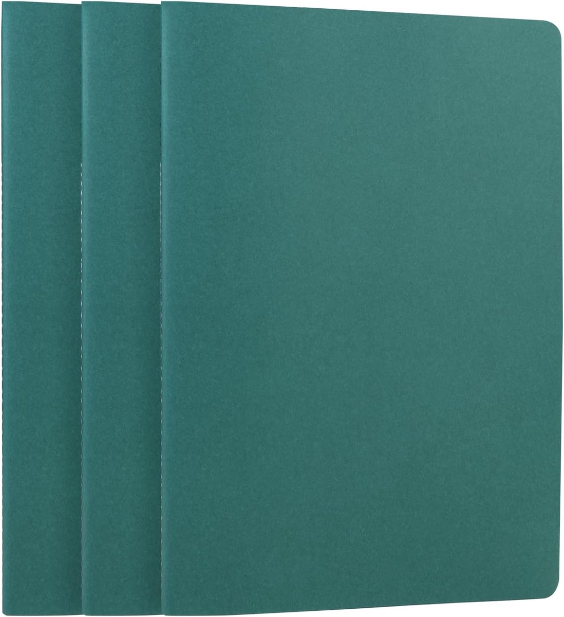 Notitieboek, A4, groen, blanco