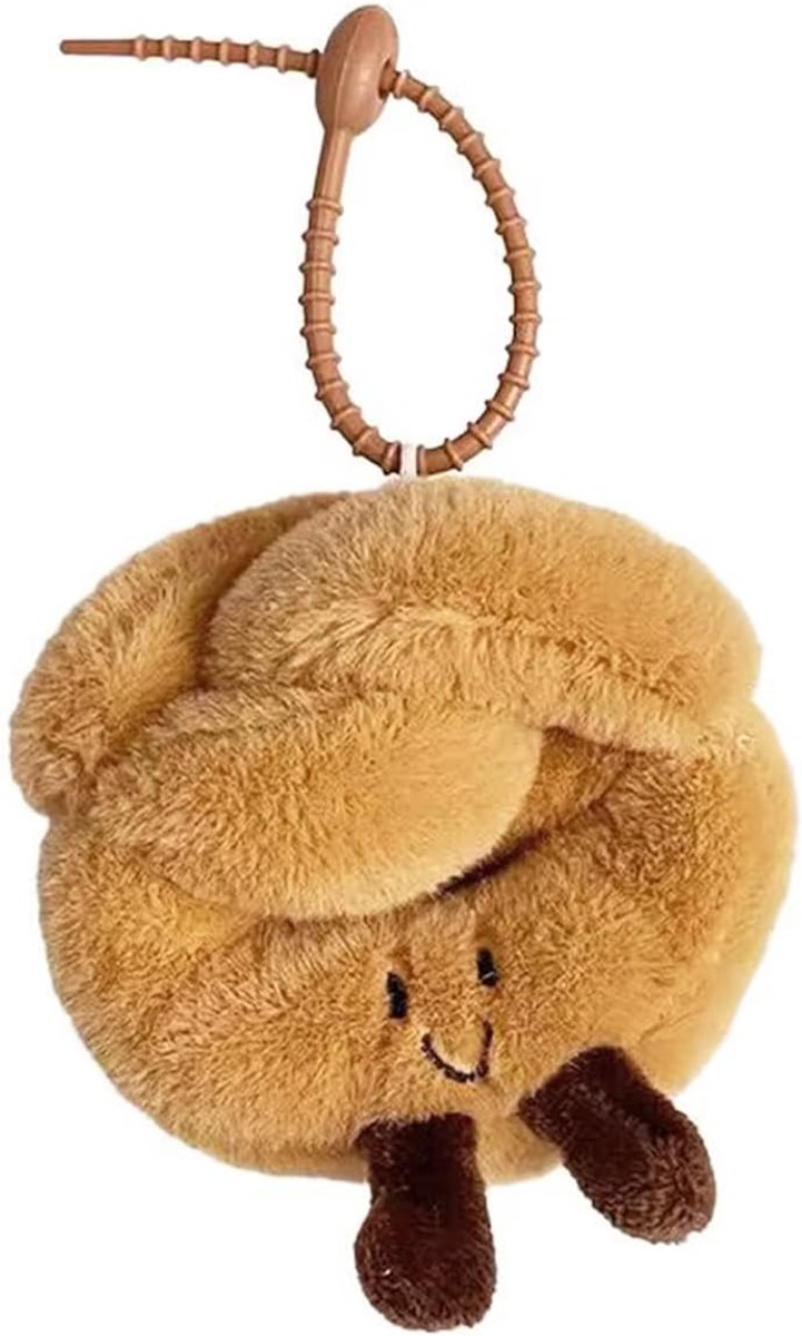 Dames en kinderen, zachte sleutelhanger als knuffeldier voor handtas, rugzak