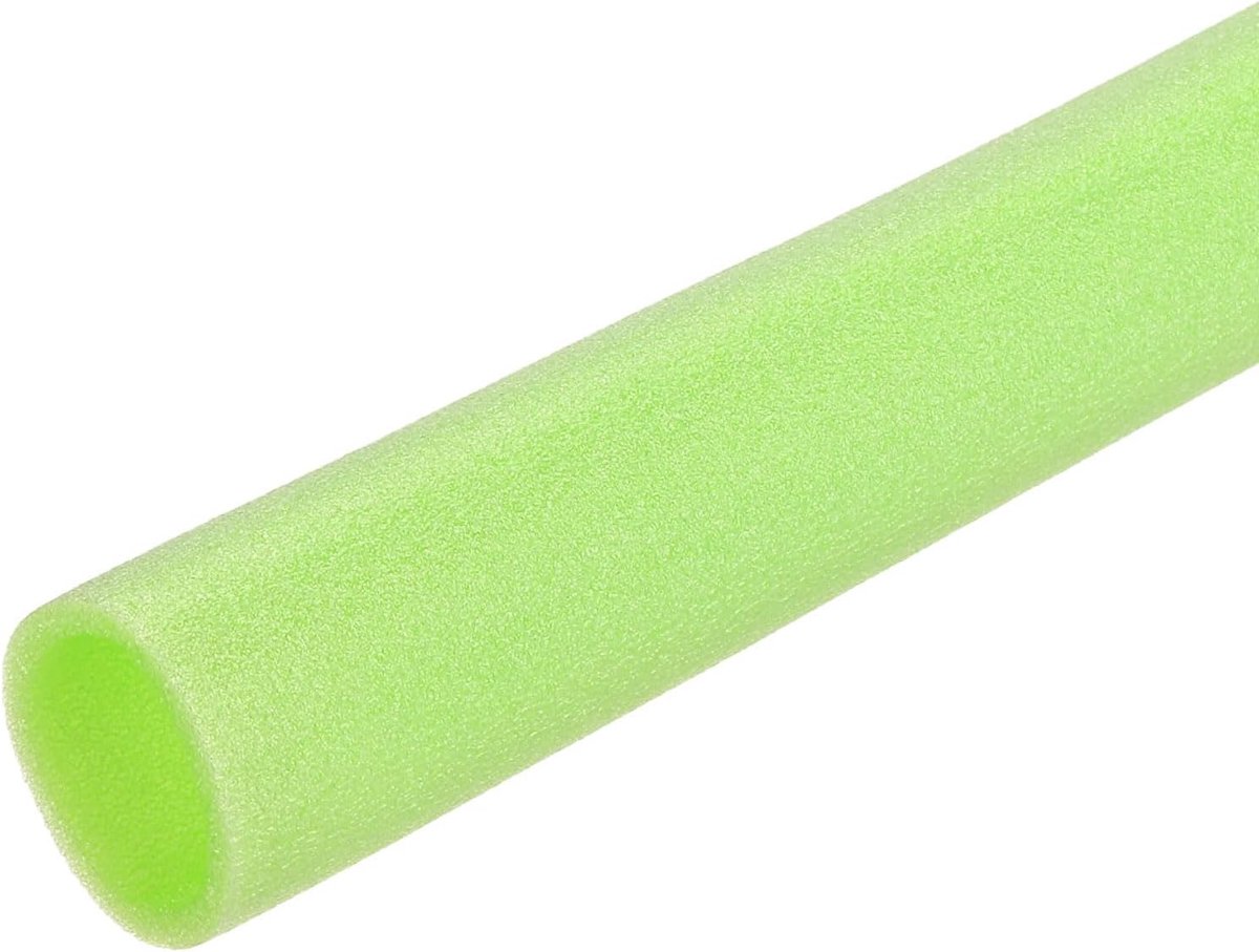 Buisisolatie schuim, 1 m, Ø 35 mm, 5 mm dikke isolatie, buis schuimslang voor verwarming, sanitair, verwarmingsbuis, koperen buis (groen)