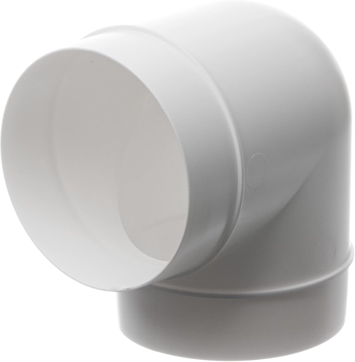 100mm buisboog 90 graden ronde buis boog ventilatieslang connector adapter
