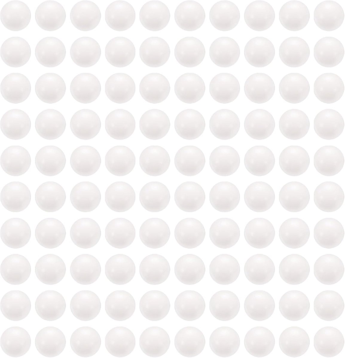 100 stuks POM kogellagerkogels 8 mm, massief van kunststof, precisie POM-ballen
