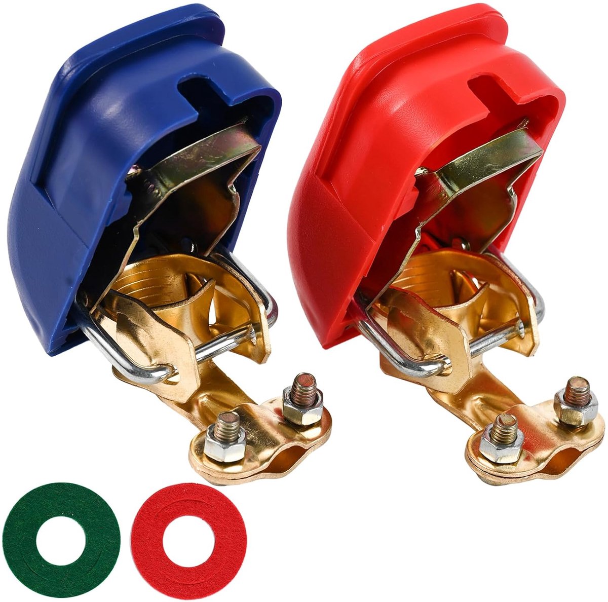 1 paar snelklemmen 12 V accuklemmen accuklemmen accuklemmen set boot voor personenauto's snelsluiting