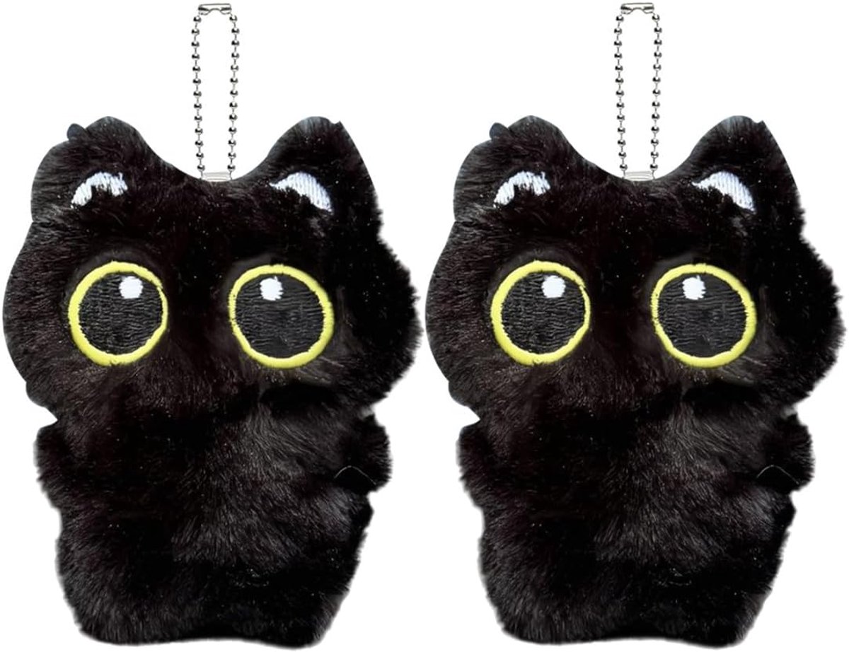 kat sleutelhanger voor vrouwen, schattige kawaii-dier, verjaardagscadeau