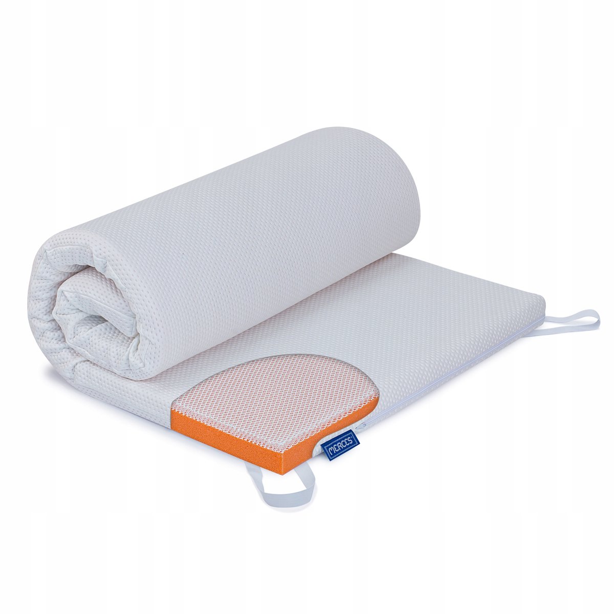 Topper AeroVisco 80x200 - Traagschuim & 3D Mesh