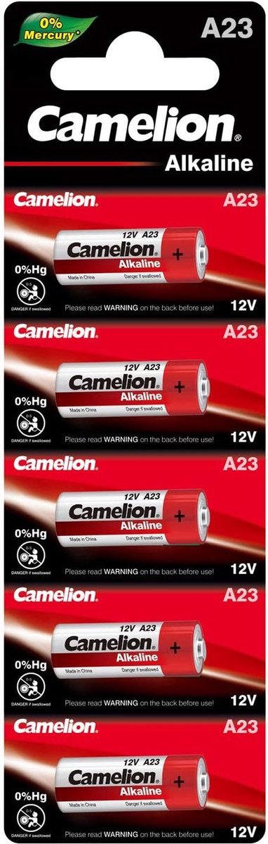 Alkaline Batterijen LR23A - 12 Volt - 5 Stuks - Lange houdbaarheid voor elektronica - ShopVlot