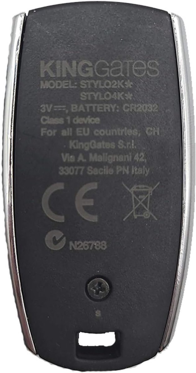 Garage afstandsbediening 433 MHz - 4 knoppen - eenvoudige programmering - ideaal voor snelle toegang - ShopVlot