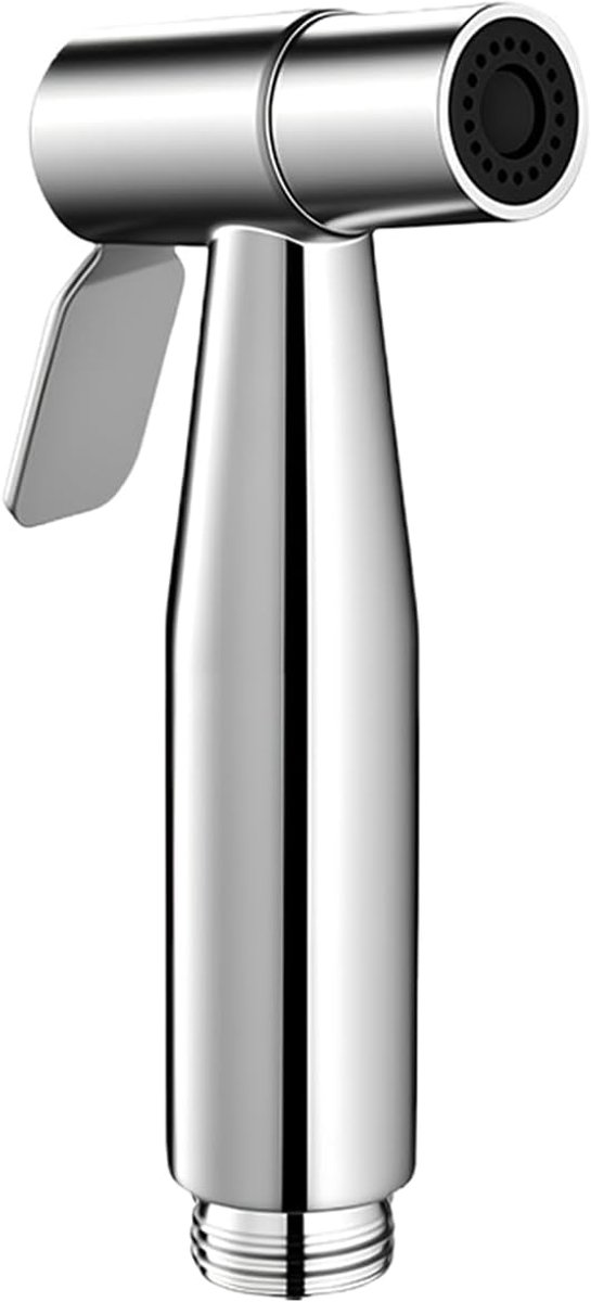 Handheld bidet sprayer - roestvrij staal geborsteld nikkel - lekvrij ontwerp - ideaal voor schoonmaken - ShopVlot