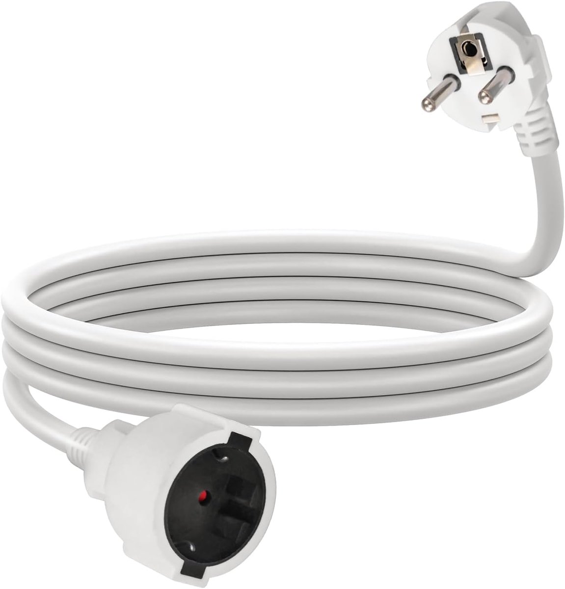 Verlengsnoer 5 m - IP44 kabel - Schuko met aarding - ideaal voor binnen en buitengebruik - ShopVlot