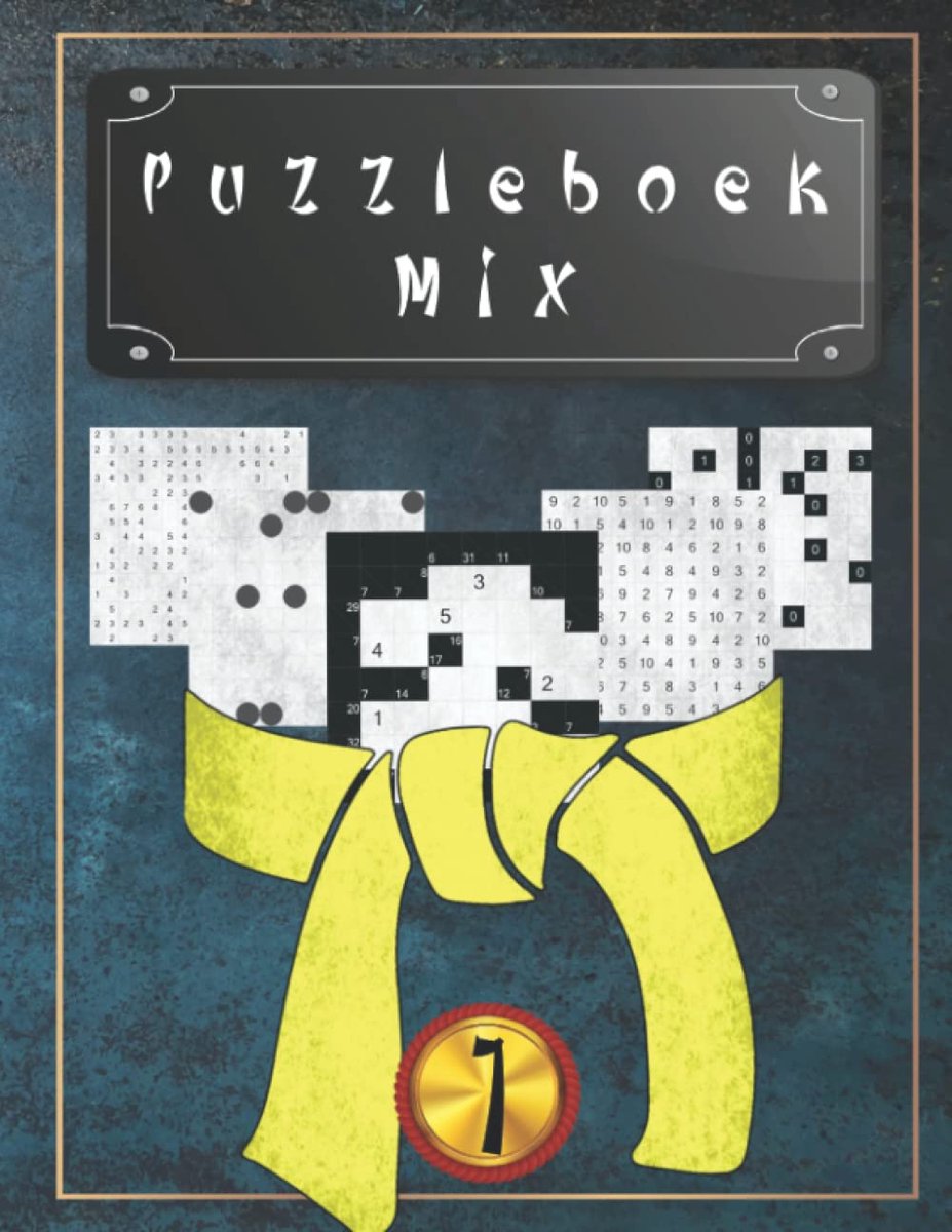 Puzzleboek 1000 logische puzzels - niveau eenvoudig - voor beginners tot professionals - inclusief oplossingen - ShopVlot